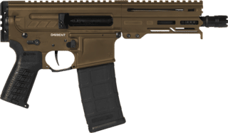CMMG Dissent Mk4 300 Blackout Semi-Auto Pistol - Midnight Bronze - 6.5" - 2x 30rd